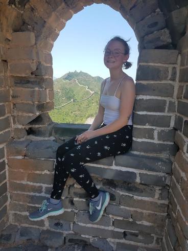 Molly Poole in China